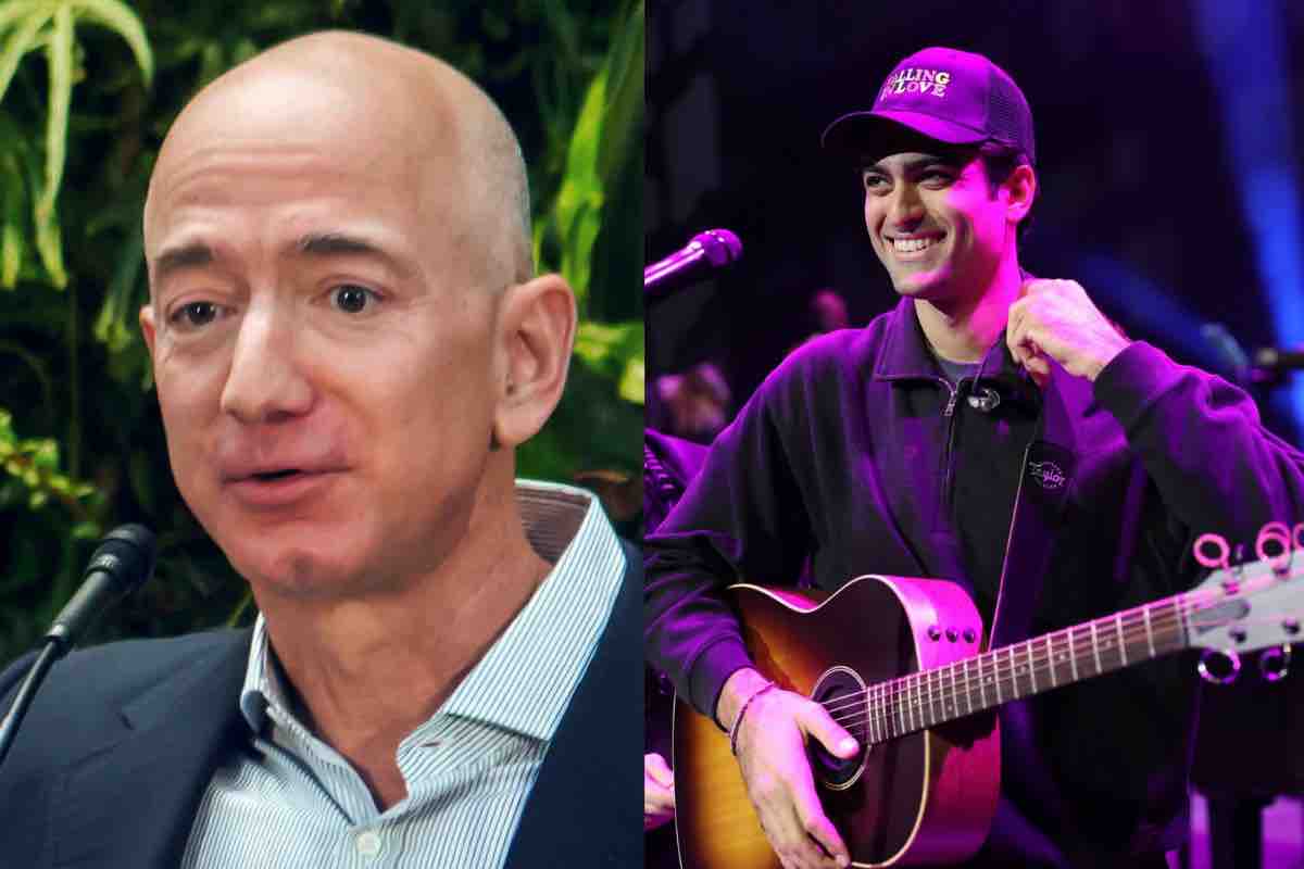 Jeff Bezos e Matteo Bocelli