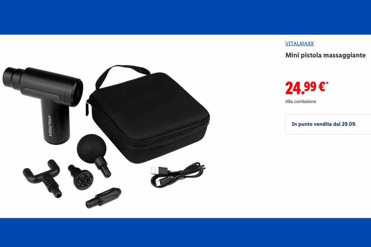 Vitalmaxx Mini pistola massaggiante